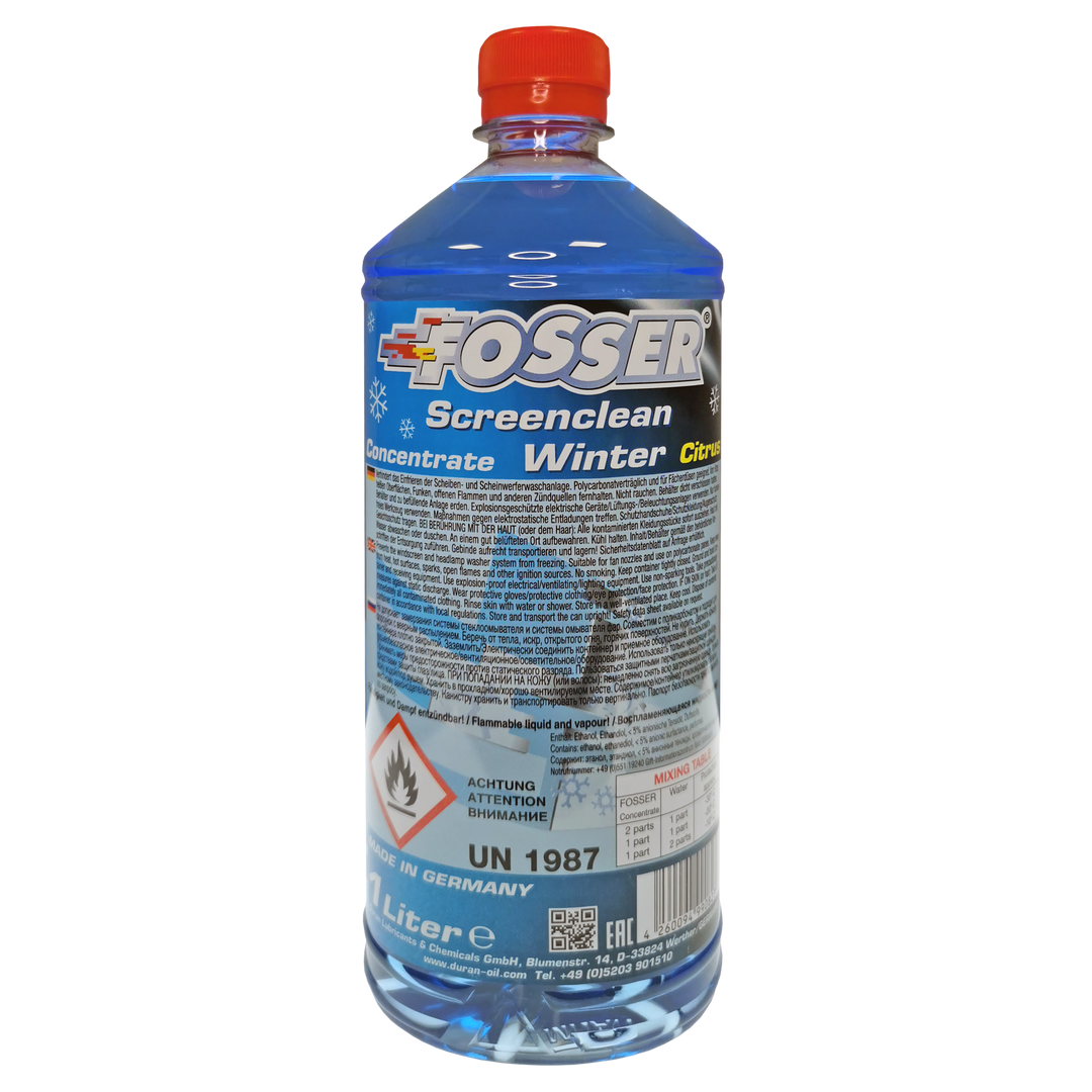 FOSSER Screenclean Winter Concentrate